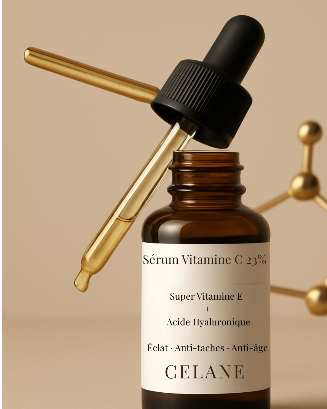 Sérum Vitamine C 23% — Éclat & Anti-Taches | Célane